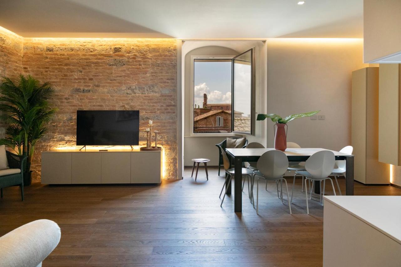 Palazzo Rinuccini Torre Leilighet Siena Eksteriør bilde